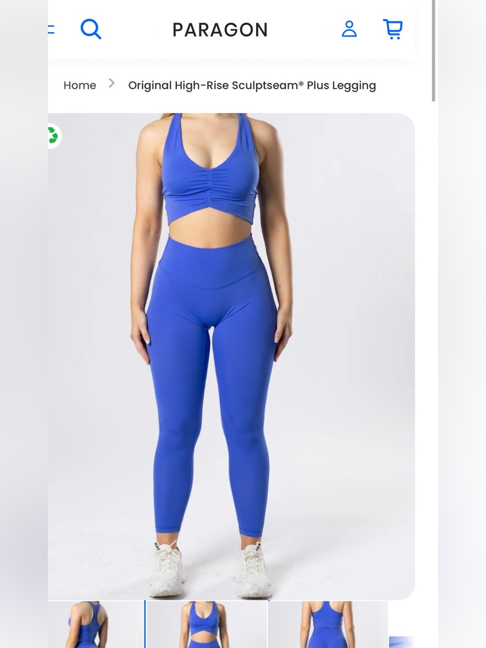 PARAGON SET Cobalt Blue RELUNA